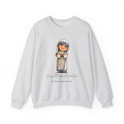 St. Teresa of Calcutta Adult Sweatshirt, Catholic Gift, Faith Apparel in 13 Colors