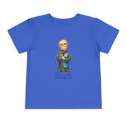 Saint Maximilian Kolbe Toddler Shirt, Catholic Tee for Kids, Faith-Based Gift