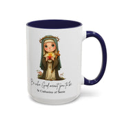 Cute Saint Catherine of Siena Mug  Catholic Gift  Faith-Inspired Coffee Cup