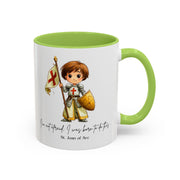 Saint Joan of Arc Mug, Catholic Gift, Faith-Inspired Coffee Cup