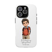 Samsung  St Carlo Acutis Tough Phone Case with Inspirational Quote