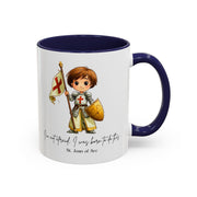 Saint Joan of Arc Mug, Catholic Gift, Faith-Inspired Coffee Cup