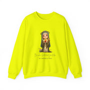 Classic Cute Saint Catherine of Siena Adult Sweatshirt  Catholic Gift  Faith Apparel in 13 Colors