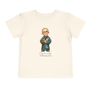 Saint Maximilian Kolbe Toddler Shirt, Catholic Tee for Kids, Faith-Based Gift