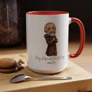 Cute Saint Padre Pio Mug  Catholic Gift  Faith-Inspired Coffee Cup