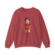 Classic Cute Saint Carlo Acutis Adult Sweatshirt  Catholic Gift  Faith Apparel in 13 Colors