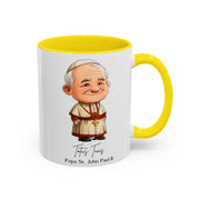 Cute Saint John Paul II Mug  Catholic Gift  Faith-Inspired Coffee Cup