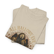 All Hallows' Eve Portrait Tee Vintage Gothic Halloween Shirt All Souls Day Gift for Her Apparel