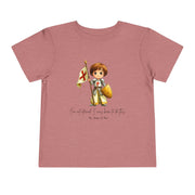 Saint Joan of Arc Toddler T-Shirt, Catholic Kids Tee, Courage & Faith Shirt