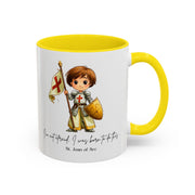 Saint Joan of Arc Mug, Catholic Gift, Faith-Inspired Coffee Cup