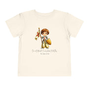 Saint Joan of Arc Toddler T-Shirt, Catholic Kids Tee, Courage & Faith Shirt