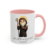 Cute Saint Benedict Mug  Catholic Gift  Faith-Inspired Coffee Cup