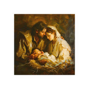 Holy Family Print, Catholic Wall Art, Jesus Mary Joseph, Nativity & Prayer Room Decor (Frame Not Included)