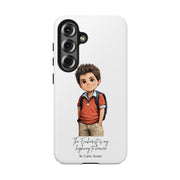 Samsung  St Carlo Acutis Tough Phone Case with Inspirational Quote
