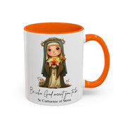 Cute Saint Catherine of Siena Mug  Catholic Gift  Faith-Inspired Coffee Cup