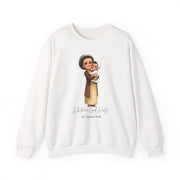 Saint Gianna Molla Adult Sweatshirt, Catholic Gift, Faith Apparel in 13 Colors