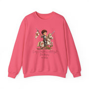 Saint George Adult Sweatshirt, Catholic Gift, Faith Apparel in 13 Colors