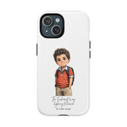 St Carlo Acutis Phone Case, Tough Magnetic Case, Spiritual Gift, Artful Protection, Nature Lover Accessory, Unique Smartphone Cover