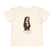 St. Faustina Toddler T-Shirt, Divine Mercy Catholic Kids Tee