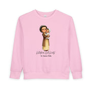 Saint Gianna Molla Toddler Sweatshirt, Catholic Apparel for Kids