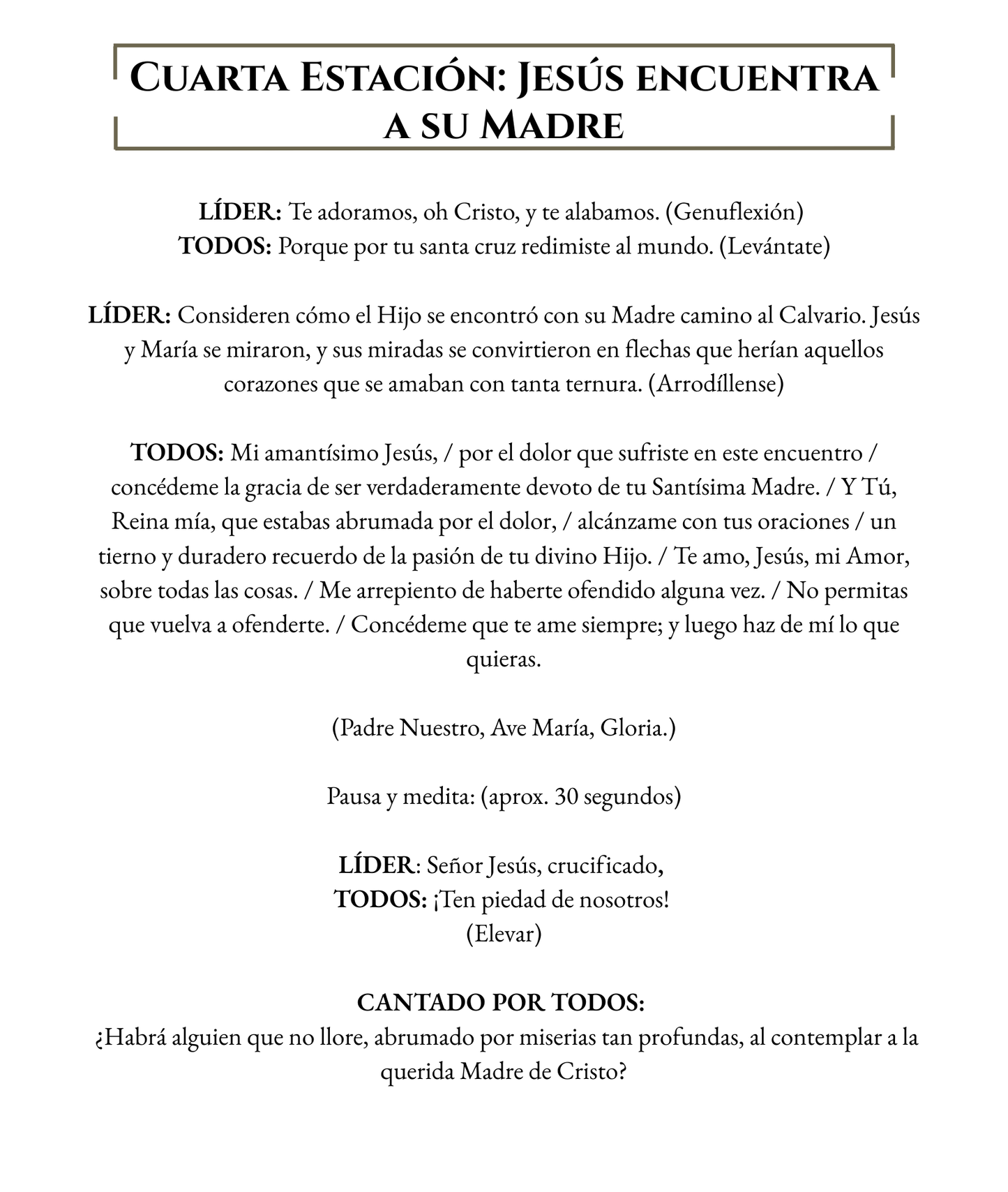 Stations of the Cross Spanish - WHOLESALE