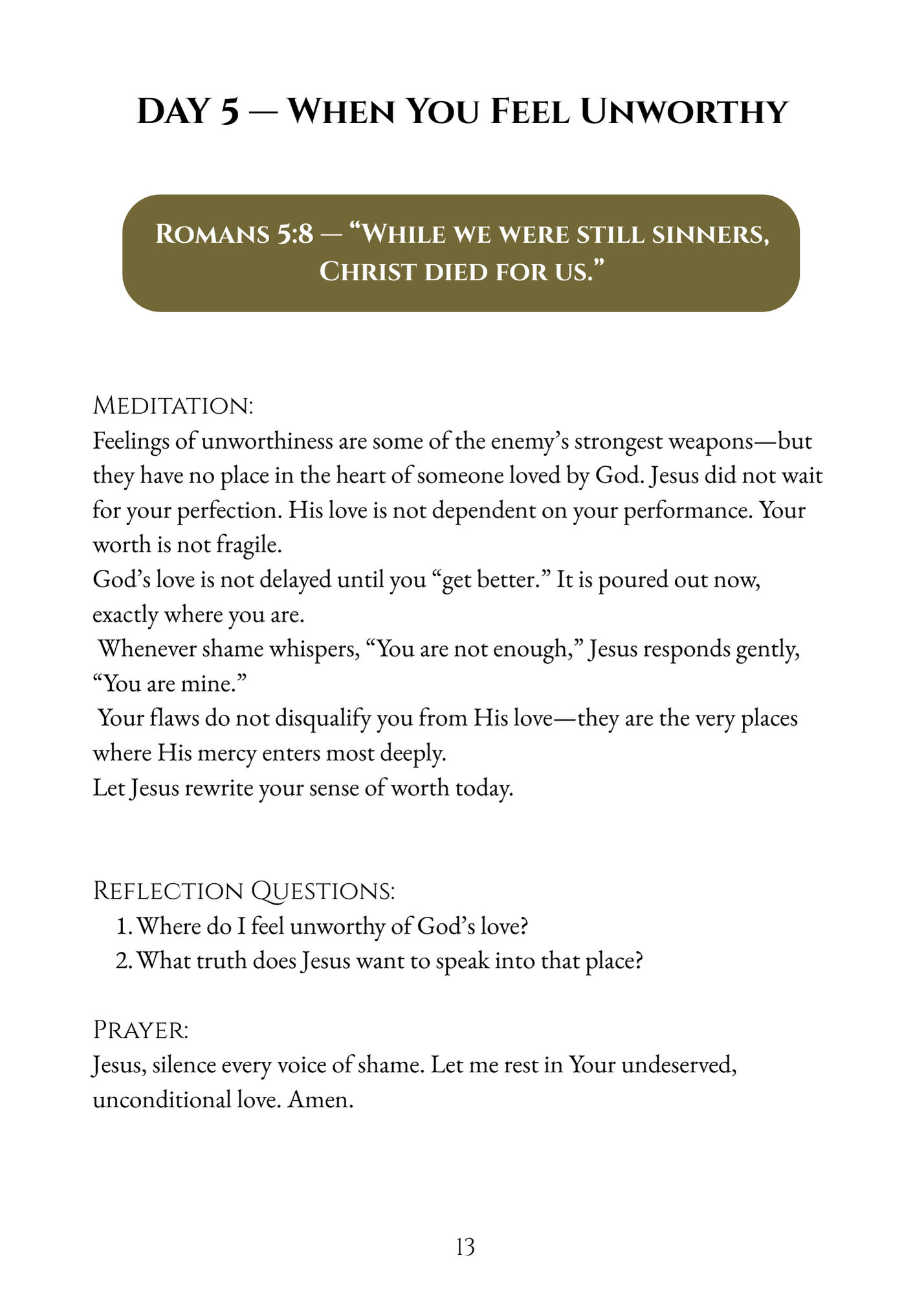 Return to Me: Lenten Prayer Guide: English- WHOLESALE