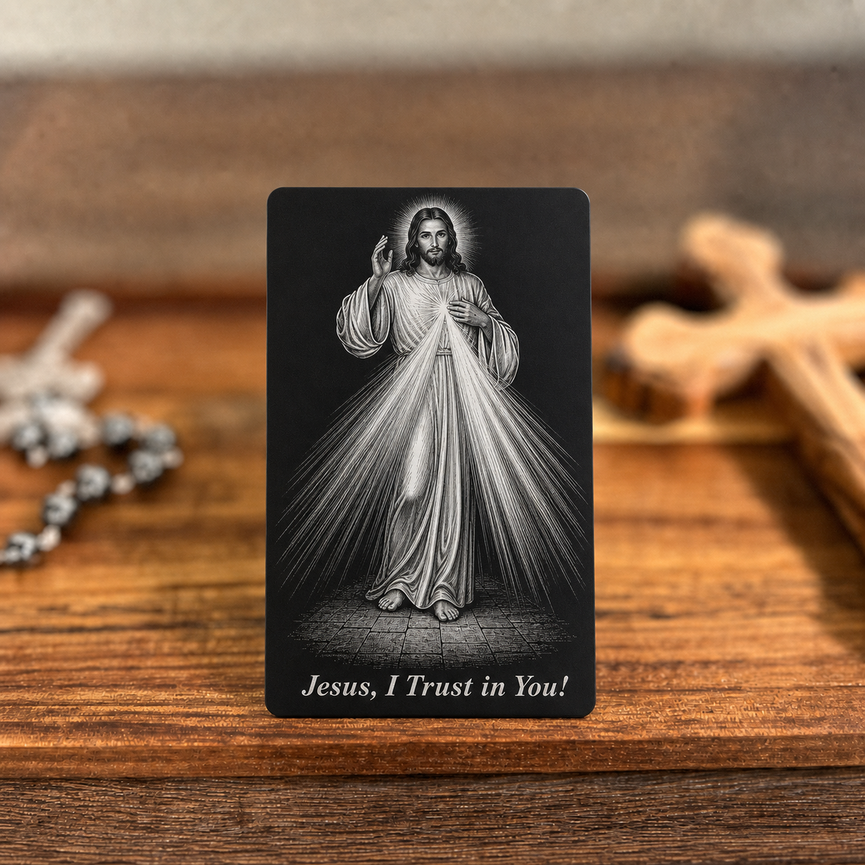CLASSIC VERSION Divine Mercy- PREMIUM METAL