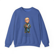 Saint Maximilian Kolbe Adult Sweatshirt, Catholic Gift, Faith Apparel in 13 Colors