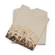 All Saints Day Tee Vintage Gothic Halloween Shirt All Hallows Eve Gift for Her Apparel