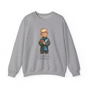 Saint Maximilian Kolbe Adult Sweatshirt, Catholic Gift, Faith Apparel in 13 Colors