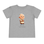 Saint John Paul II Toddler Shirt, Catholic Tee for Kids, Faith-Based Gift