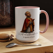 Cute Saint Ignatius of Loyola Mug  Catholic Gift  Faith-Inspired Coffee Cup