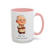 Cute Saint John Paul II Mug  Catholic Gift  Faith-Inspired Coffee Cup