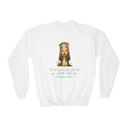Classic Cute Saint Catherine of Siena Kids Sweatshirt  Catholic Gift  Faith Apparel in 4 Colors