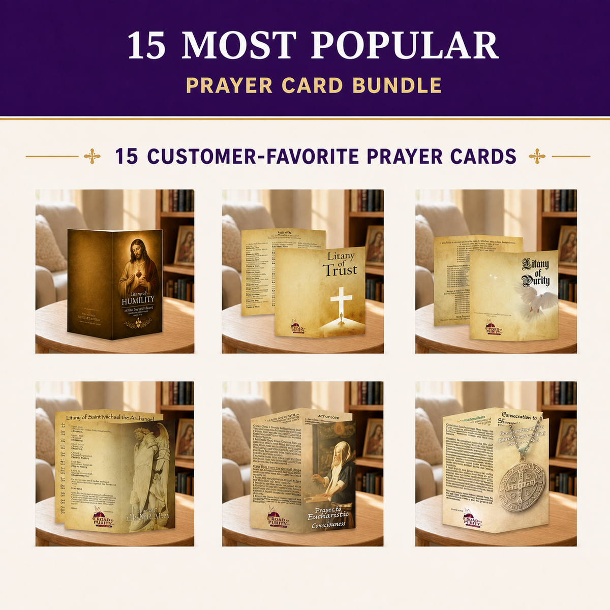 15 Most Popular Prayer Card Bundle