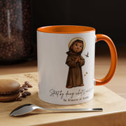Saint Francis of Assisi Mug, Catholic Gift, Faith-Inspired Coffee Cup