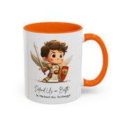 Cute Saint Michael the Archangel Mug  Catholic Gift  Faith-Inspired Coffee Cup