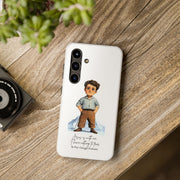 Samsung St Pier Giorgio Frassati Tough Phone Case with Inspirational Quote