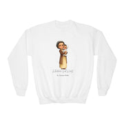 Saint Gianna Molla Kids Sweatshirt, Catholic Gift, Faith Apparel in 4 Colors