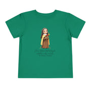 Saint Thérèse Toddler Shirt, Catholic Tee for Kids, Faith-Based Gift