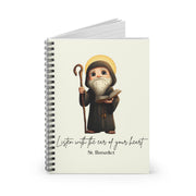 Saint Benedict Journal, Catholic Notebook, Faith-Inspired Writing Gift