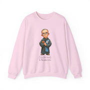 Saint Maximilian Kolbe Adult Sweatshirt, Catholic Gift, Faith Apparel in 13 Colors