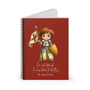 Saint Joan of Arc Journal, Catholic Notebook, Faith-Inspired Writing Gift