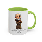 Cute Saint Padre Pio Mug  Catholic Gift  Faith-Inspired Coffee Cup