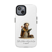 Saint Augustine Phone Case, Tough Magnetic Case, Inspirational Quote