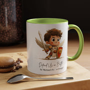 Cute Saint Michael the Archangel Mug  Catholic Gift  Faith-Inspired Coffee Cup