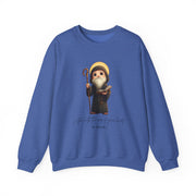 Saint Benedict Adult Sweatshirt, Catholic Gift, Faith Apparel in 13 Colors