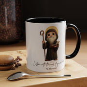 Cute Saint Benedict Mug  Catholic Gift  Faith-Inspired Coffee Cup