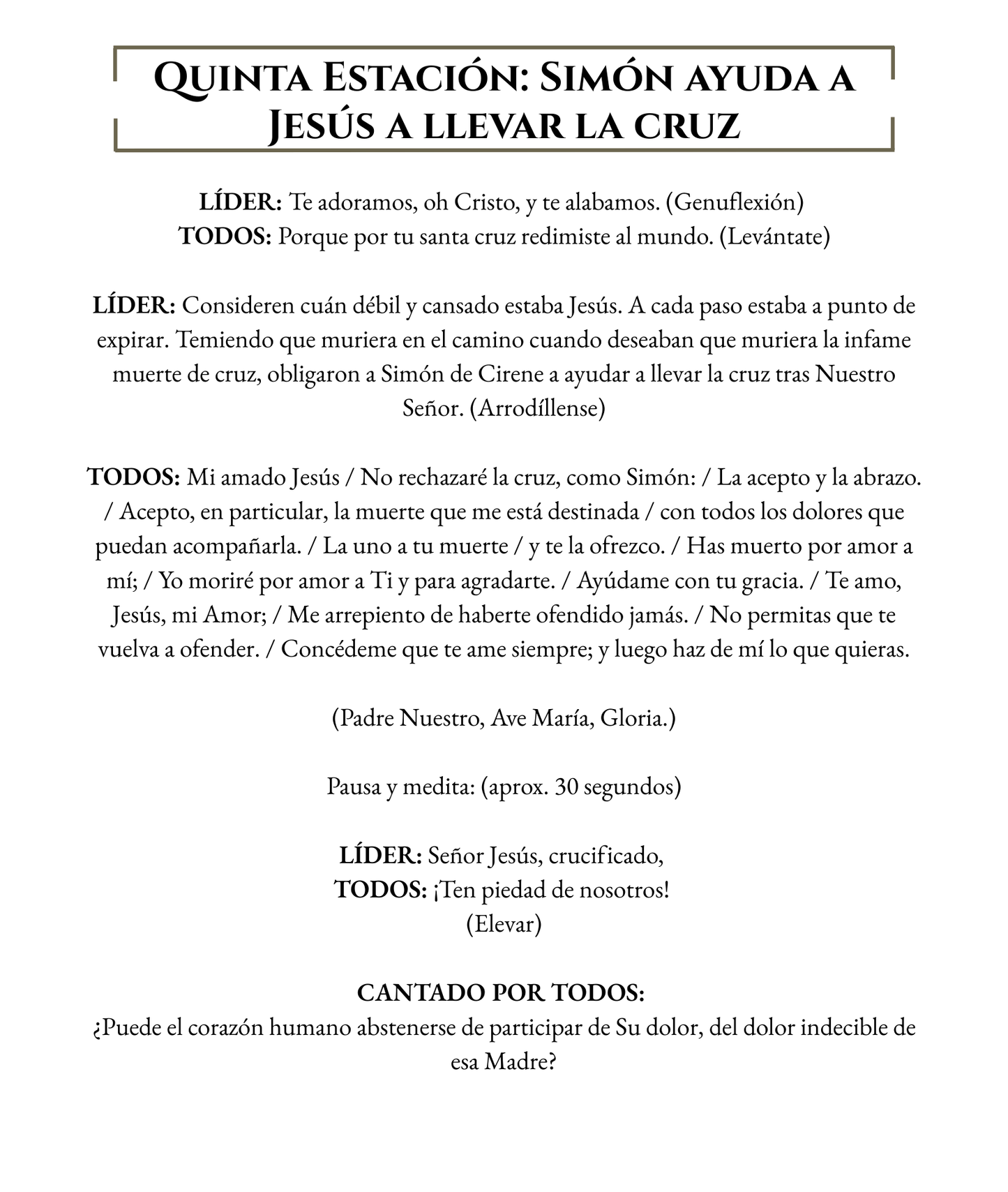 Stations of the Cross Spanish - WHOLESALE