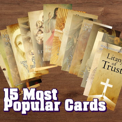15 Most Popular Prayer Card Bundle - Special